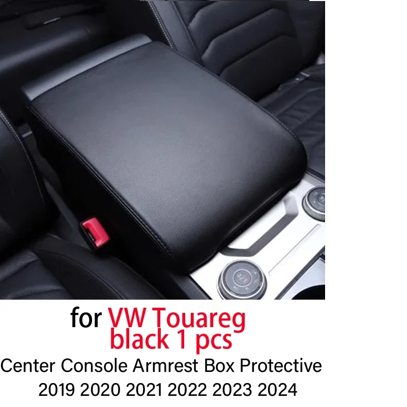 

Защитный чехол для подлокотника центральной консоли автомобиля VW Touareg, аксессуары для интерьера 2019 2020 2021 2022 2023 2024