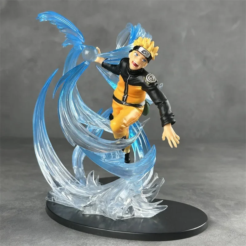 28cmNaruto Animation Периферийные устройства Rasengan Uzumaki Naruto Spiral Battle Scene Аниме Фигурка