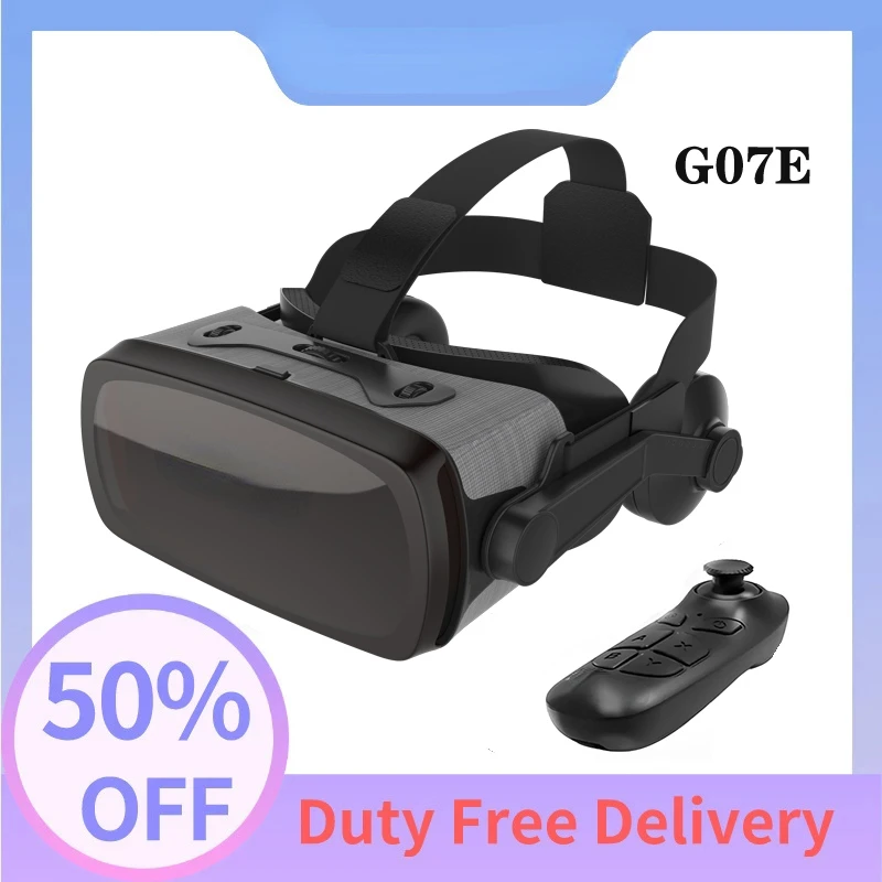 

Virtual Reality 3D Virtual Reality Kit Smart Helmet Glasses For Mobile Phone Smartphone 6.7 Inch Binoculars Lens With Controller