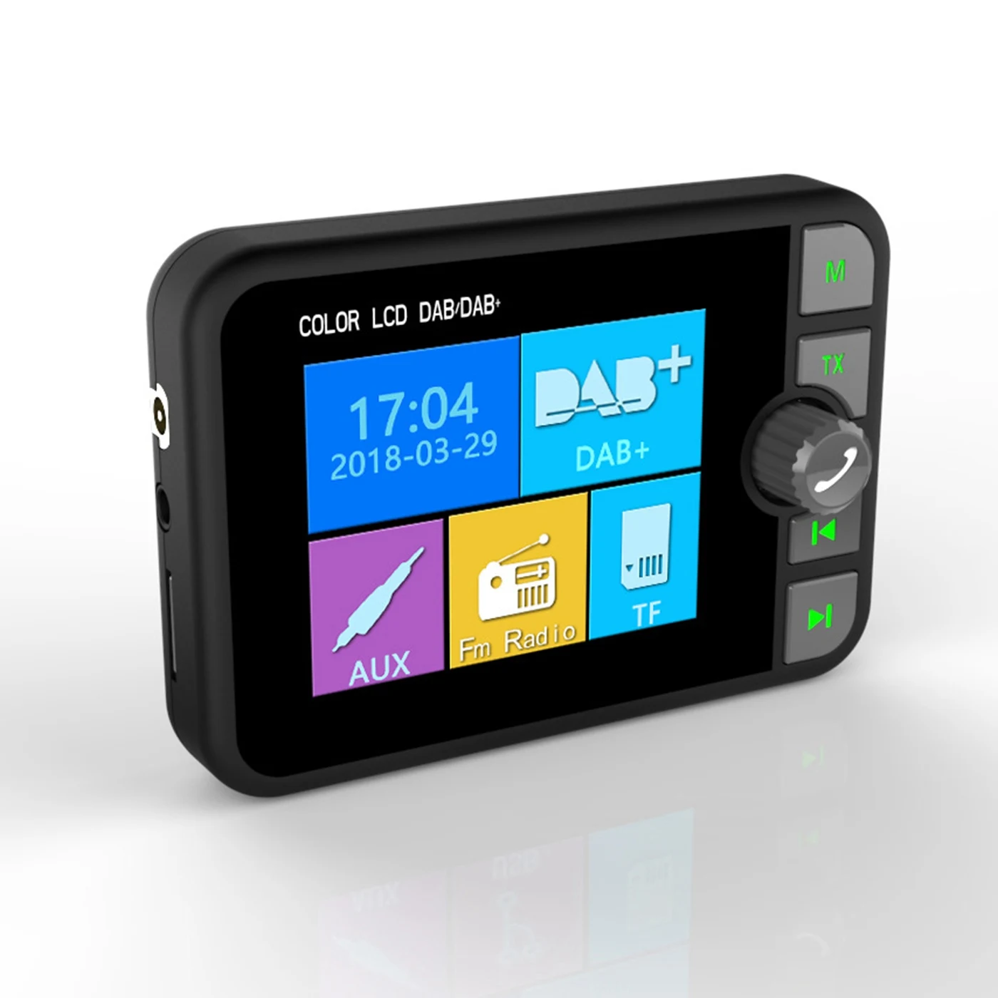 Автомобильный DAB/DAB + приемник Универсальный цифровой радиоприемник Bluetooth MP3