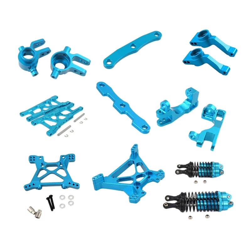 

Для 1/10 Traxxas Slash 4X4 Huanqi 727 Гора мышь короткий мультяшный алюминиевый сплав обновленный набор 10 шт. набор аксессуаров