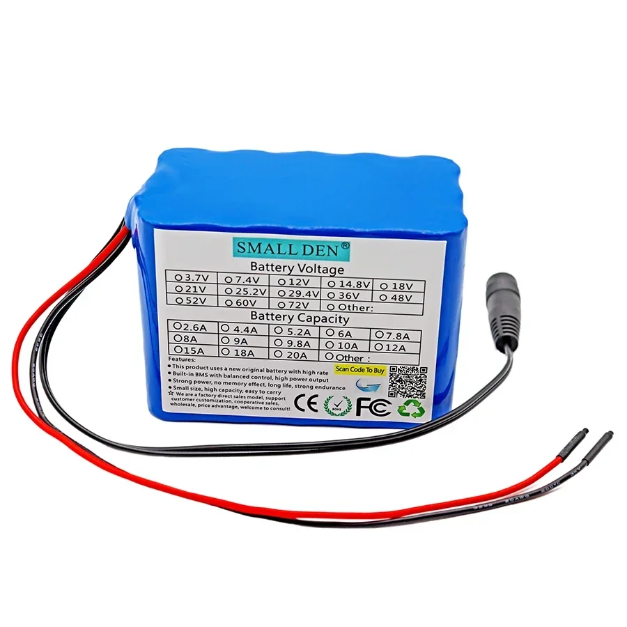 12 В 10 Ач 18650 литиевый аккумулятор электрический игрушечный автомобиль