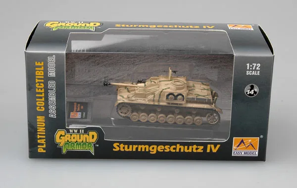 Easymodel 36129 1/72 Германия Sturmgeschutz IV Восточный передний 1944 Танк модель готовая Военная
