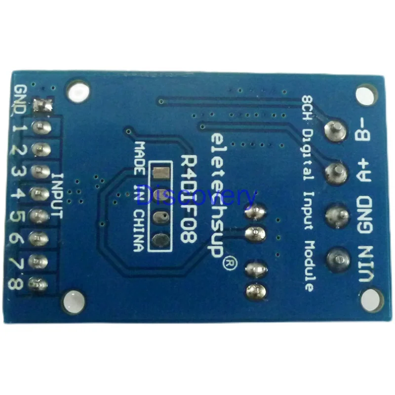 

8-channel digital quantity input module RS485 Modbus RTU Switch Quantity acquisition board R4DIF08