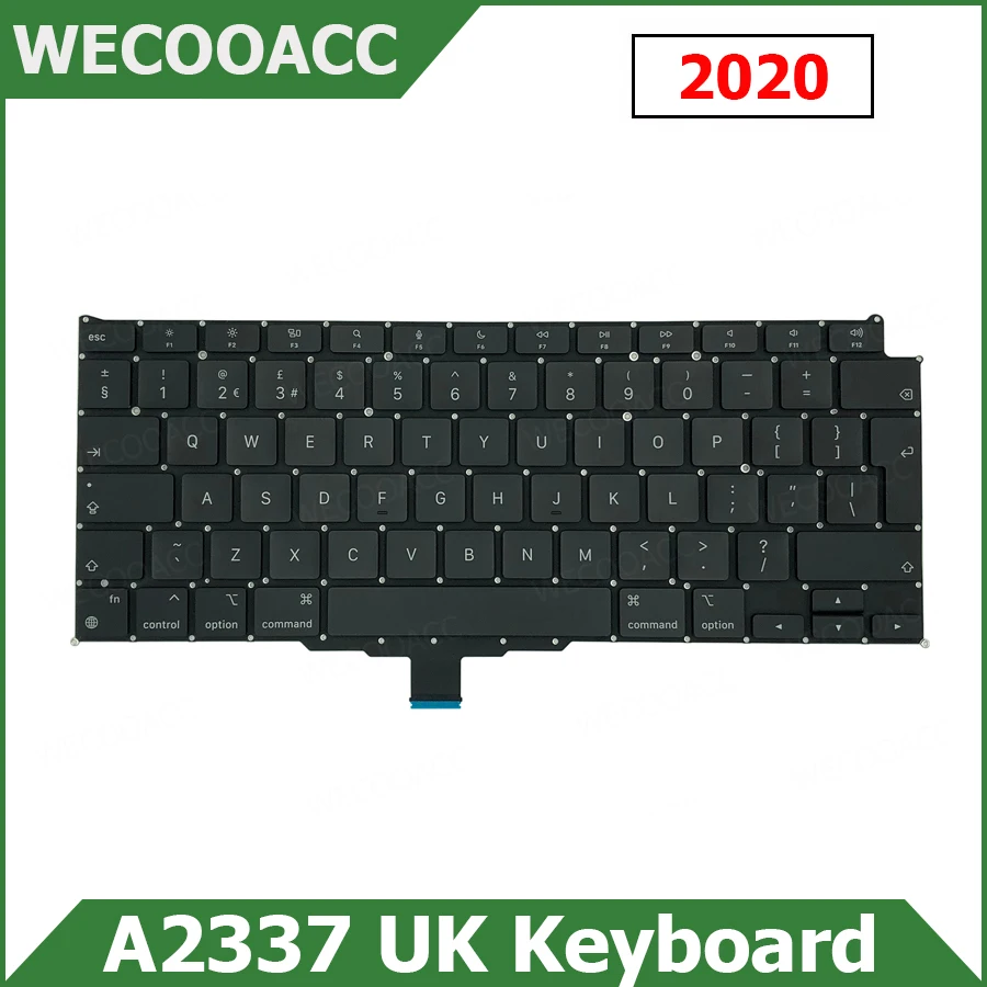 

Новая сменная Клавиатура для ноутбука Macbook Air 13 "M1 A2337 английская клавиатура 2020 EMC 3598