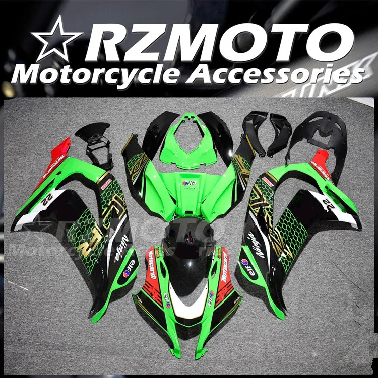 

Style New ABS Fairings Kit Fit For Kawasaki Ninja ZX-10R ZX10R 2016 2017 2018 2019 16 17 18 19 Fairing Bodywork Set Red Green