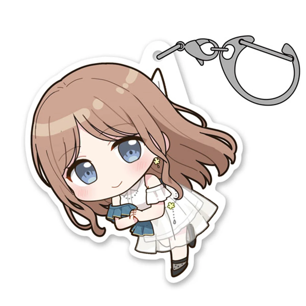 Фото Акриловый брелок BanG Dream! Это MyGO! Забавный мультяшный брелок-подвеска для сумки, креативный шарм для школьного рюкзака, брелок для ключей от машины, подарок для друга №4
