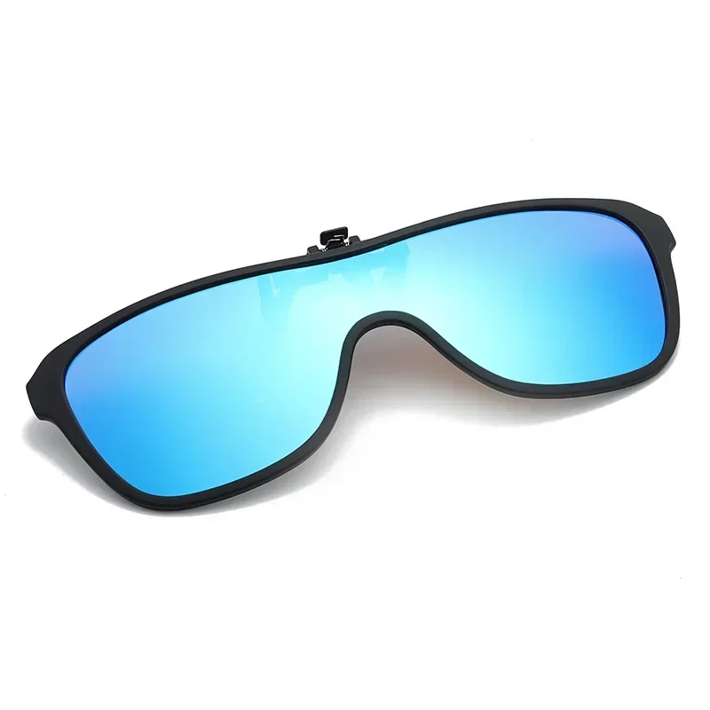 2024 fajne klapki okulary przeciwsłoneczne z klipsem spolaryzowane TR90 fotochromowe kwadratowe ponadgabarytowe UV400 wędkarskie