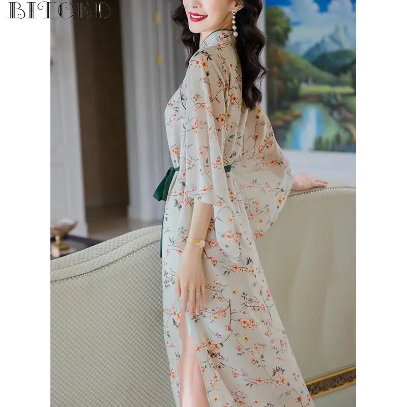 2022 женский костюм платье ханьфу улучшенный для выступлений китайского