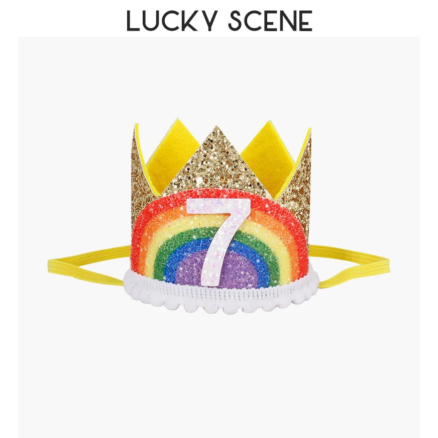 

Блестящая фетровая корона S00204