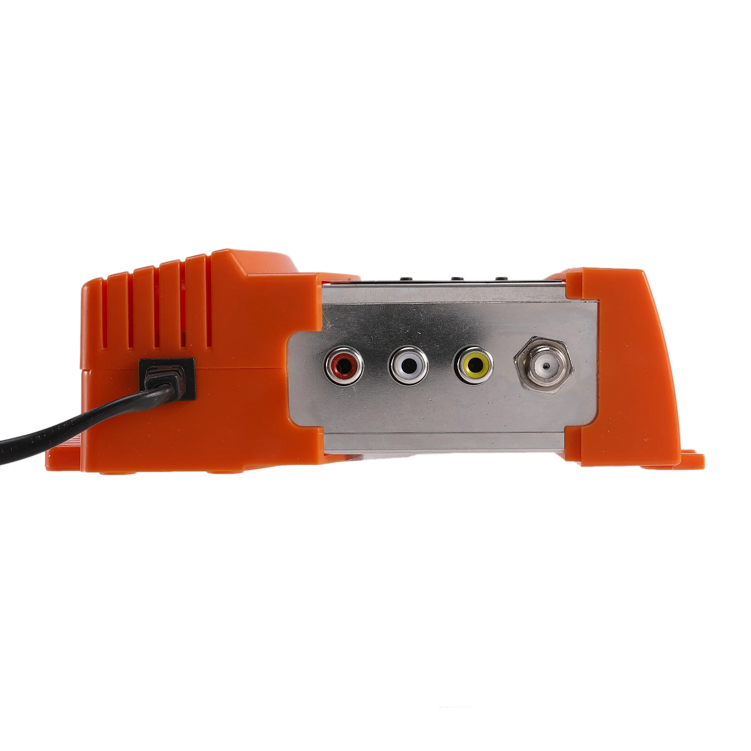 Фото Профессиональный цифровой VHF/UHF RF-модулятор M69, AV-RF конвертер для ТВ (оранжевый, с вилкой стандарта ЕС) №4