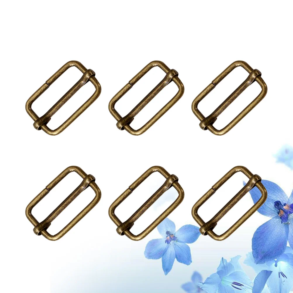 

Buckles Strap Buckle Metal Slide Roller Belt Webbing Slider Adjuster Pin Glide Slides Adjustable Fasteners Buttons Tri Sliders