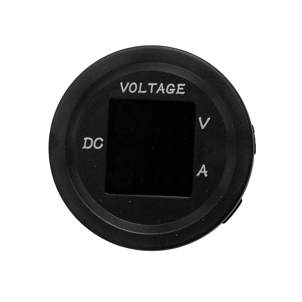 

LED Digital Display Universally Accessories Current Voltmeter LED Digital 1pcs 3.7*3.7*3.2cm Black Green LED New