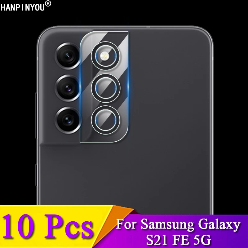 

10 шт./упаковка, прозрачная ультратонкая Защитная пленка для объектива Samsung S21 FE
