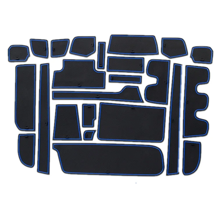 

Резиновый пылезащитный коврик для Honda Stepwgn RP RP2 RP3 RP4 RP5 2015 ~ 2021, противоскользящая накладка на дверную паз, чашку, аксессуары для слотов для хранения ворот