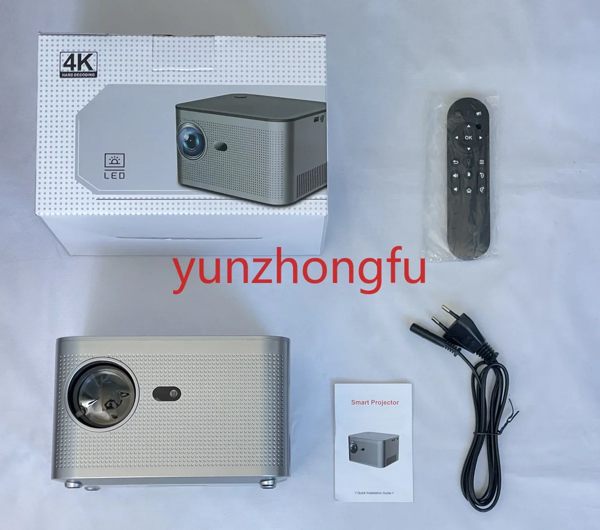 новый проектор HY350 высокой четкости 4k с электронным фокусом для домашнего