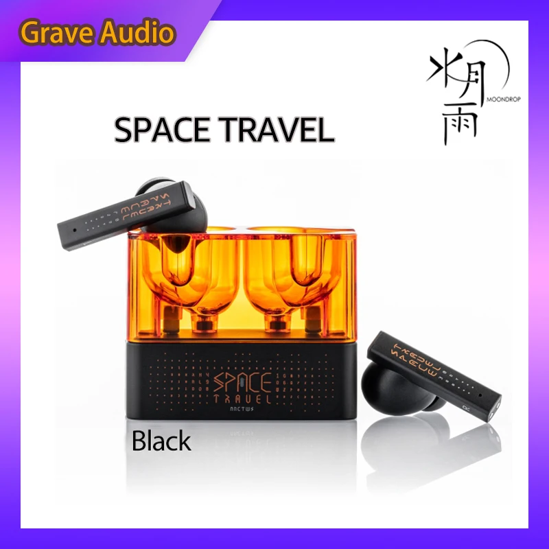 Наушники Moondrop SPACETRAVEL TWS Bluetooth 5,3 IEM Space Travel True Wireless, спортивные наушники TWS, игровая гарнитура Наушники Moondrop SPACETRAVEL TWS Bluetooth 5,3 IEM Space Travel True Wireless, спортивные наушники TWS, игровая гарнитура