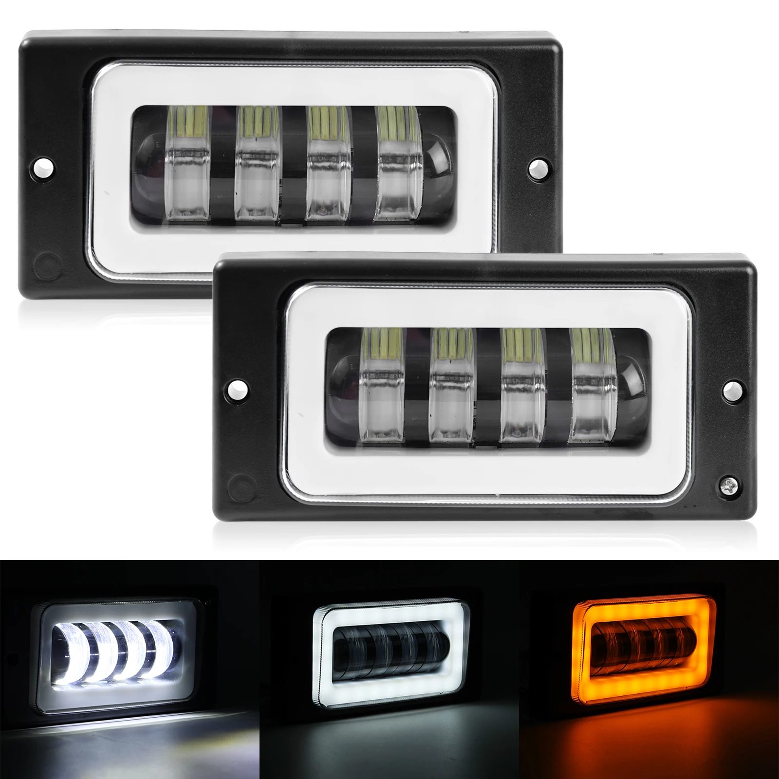 2 шт. передние противотуманные фары для Lada 2110 - 2117