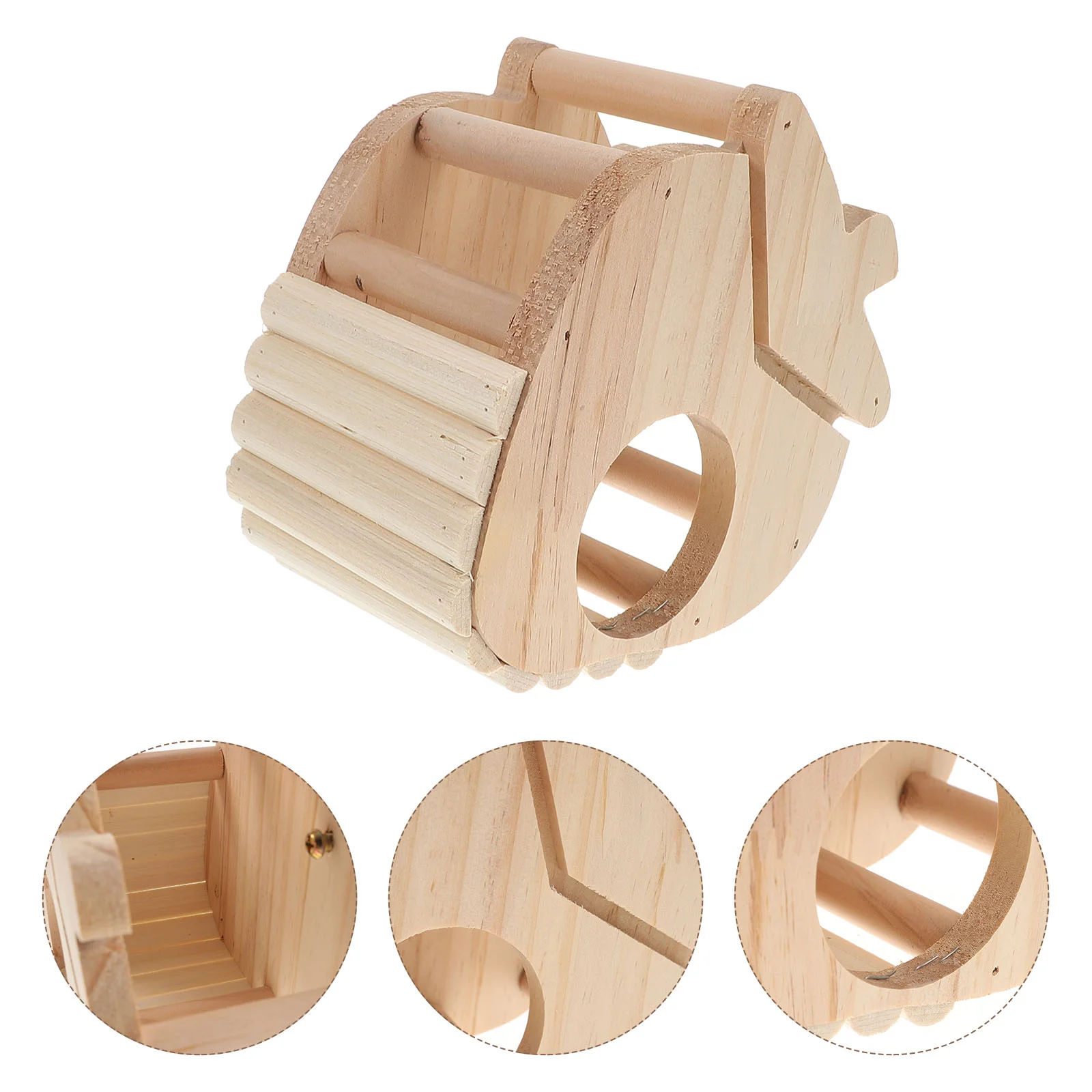 

Hay Rabbit Holder Cage Container Stand Feeder Bunny Wooden Wood Hanging Rack