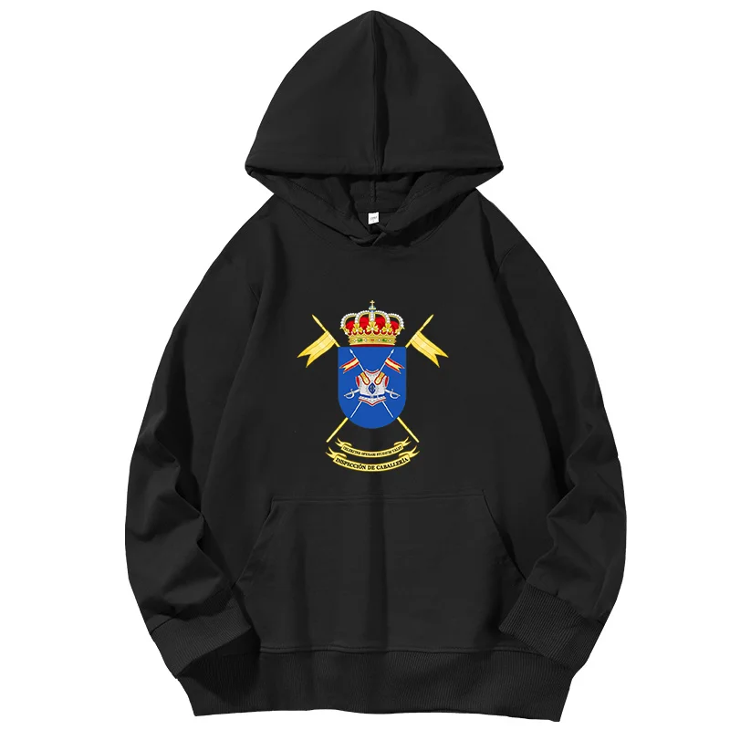 Spain Army Military Logo, Spanish Air Force graphic Hooded sweatshirts cotton Hooded Shirt Spring Autumn Men's sportswear