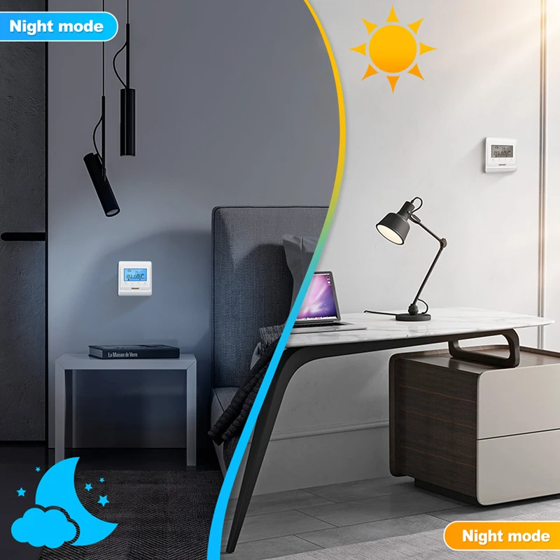 Программируемый термостат для теплого пола 16 А 230 В