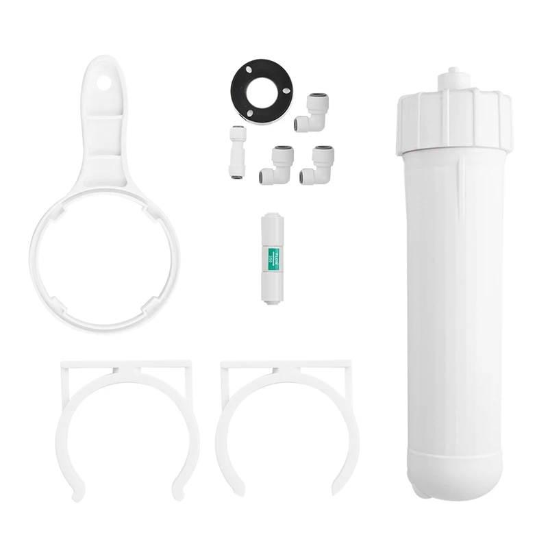 

Reverse Osmosis Membrane Housing 50/75/100 GPD Replacement 1/8Inch In/Out RO/Aquarium Quick-Connect Fittings