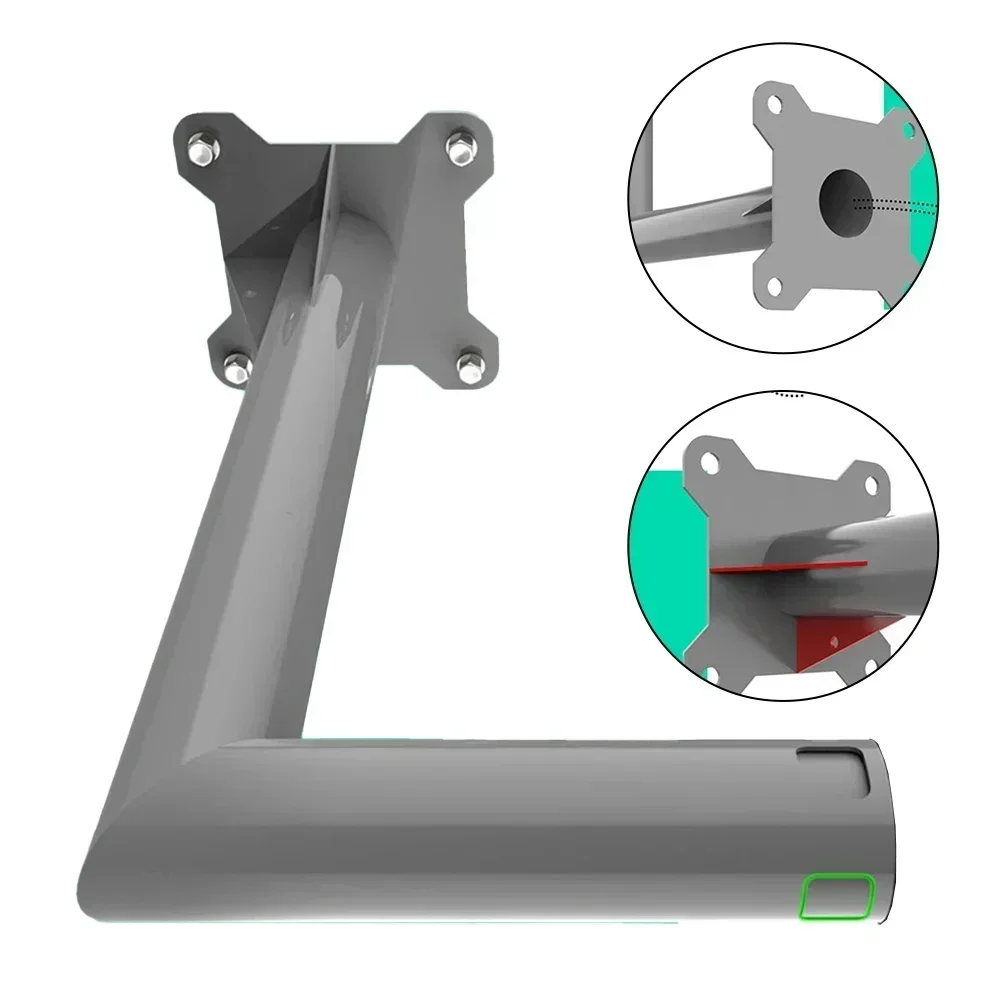 1 шт. кронштейн для Starlink короткий Настенный комплект адаптер из нержавеющей стали