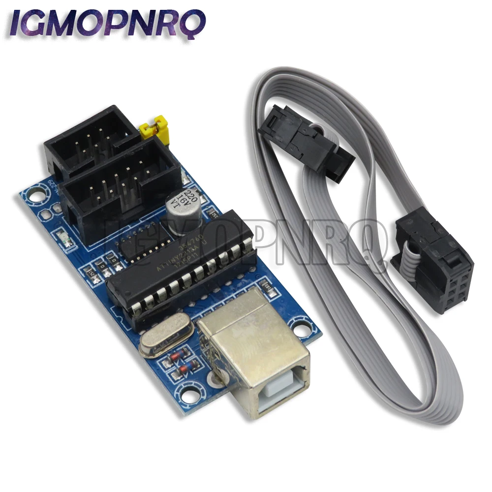 Кабель для программирования DIYGBA USBTiny usbtinyavr ISP программатор ISP загрузчик Meag2560 uno r3 6pin