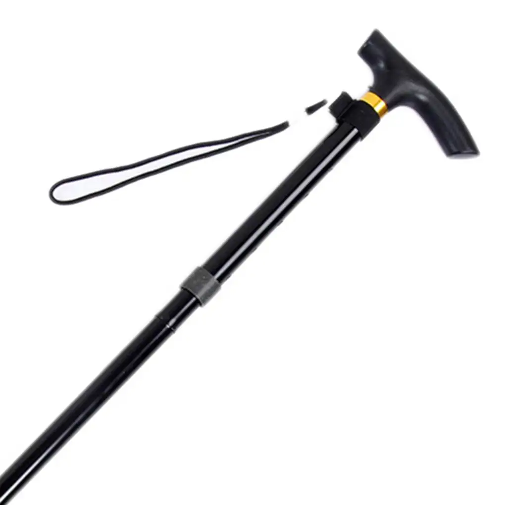 

Регулируемые складные трости, портативные вспомогательные трости для ходьбы для пожилых людей с подушкой, ручка для улицы, треккинга, пешег...