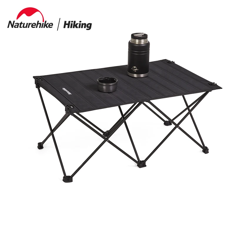 

Складной алюминиевый стол Naturehike, легкий стол в рулоне, 1,7 кг, для улицы, кемпинга, путешествий, пикника, 68,5*40 см, подшипник 30 кг