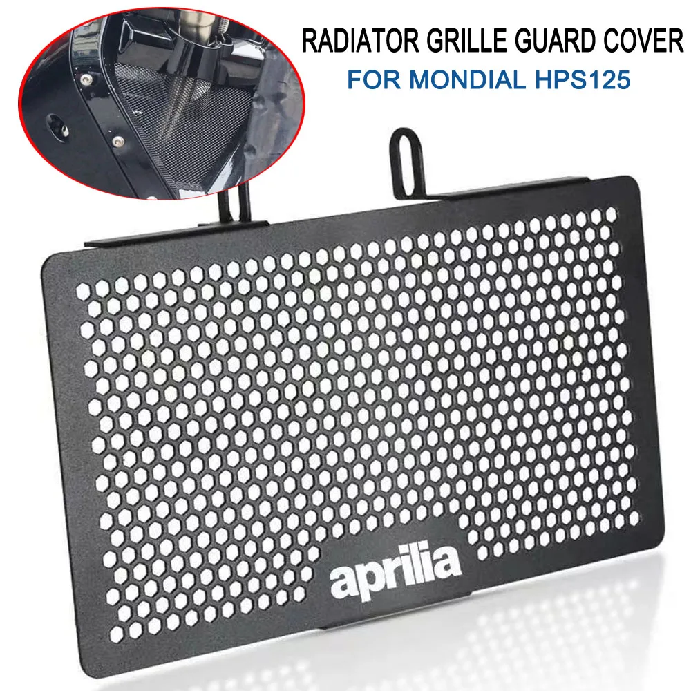 

Motorcycle Accessories Radiator Grille Grill Guard Cover Protector For Mondial HPS125 HPS 125