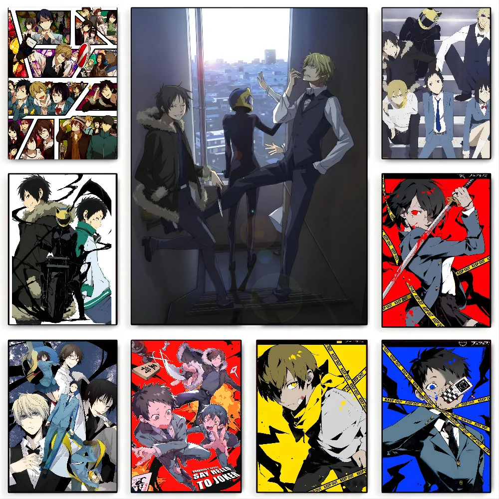 1 шт. бумажный постер Durarara для дома гостиной спальни входа бара ресторана кафе