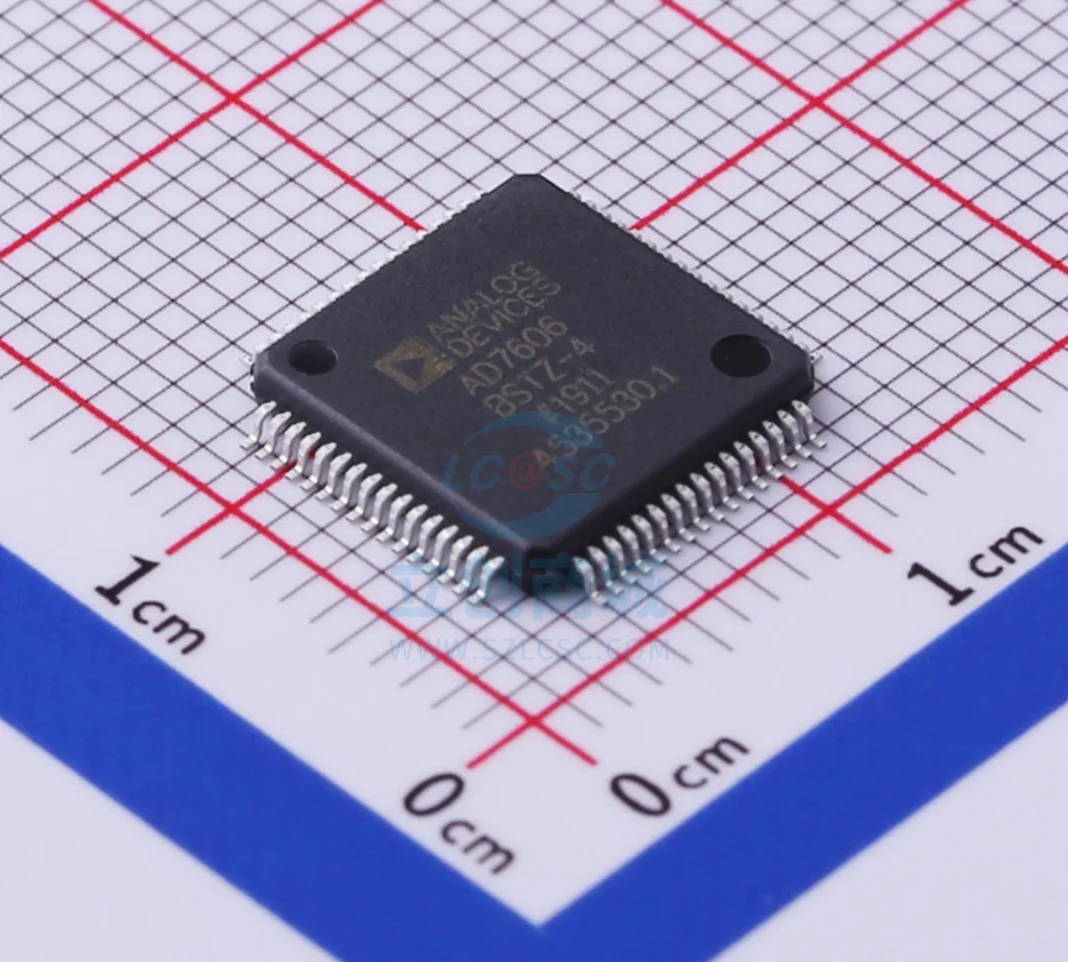 

100% New Original AD7606BSTZ-4 Package LQFP-64 New Original Genuine IC Analog-to-digital Conversion Chip ADC