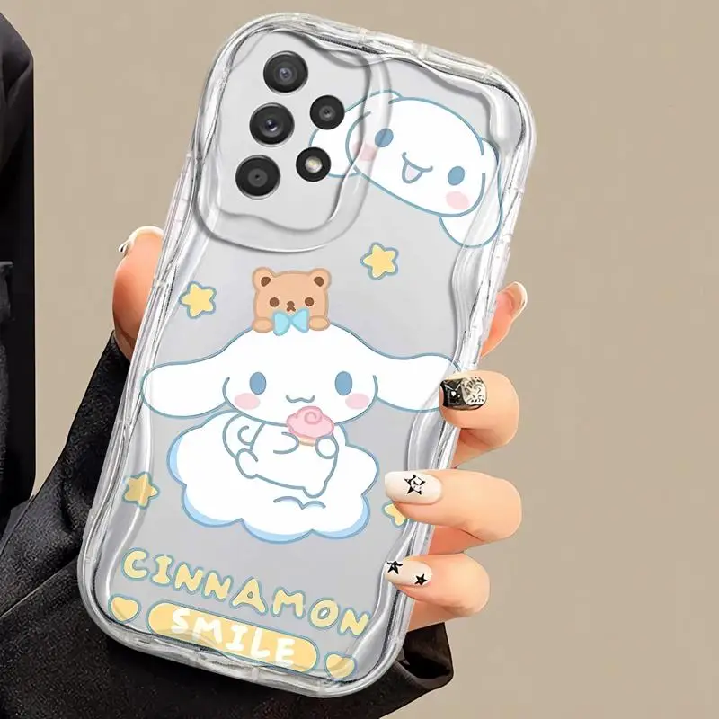 Чехол Kuromi Sanrio для телефона Galaxy A13 A32 A52 A72 4G 5G A14 A15 A25 A53 A54 A55 A22 A24 A23 A33 A34 A35 A52s A73