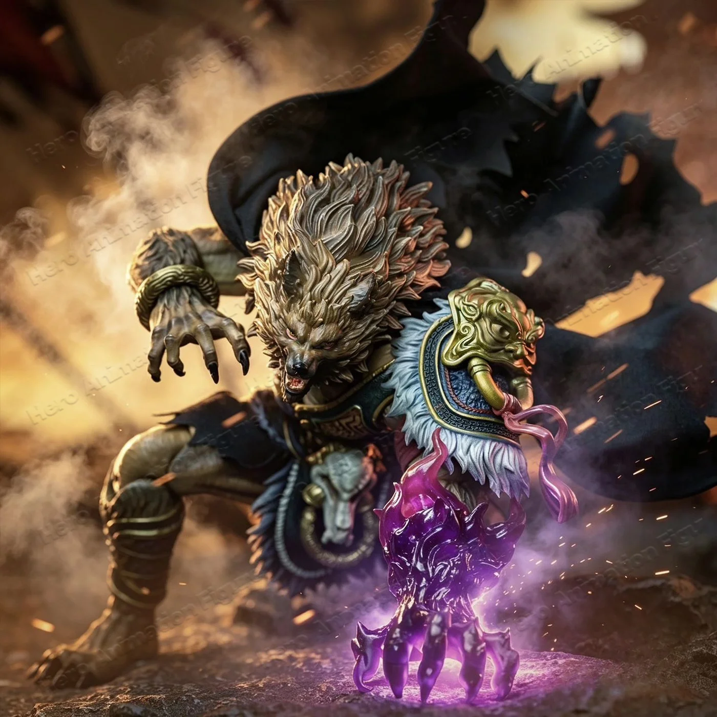 В наличии: Фигурка FancyRealm Fengshen Series Meishan Seven Monsters Dai Li, масштаб 112, подвижная коллекционная фигурка, подарок. (art.: 3920dcd32a306) - 3920dcd32a306