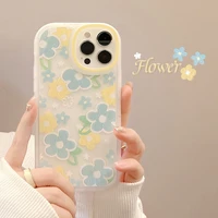 oil painting flowers retro shell phone case for iphone 13 pro max 12 mini 11 xr xs max x 7 8 plus back cover cute cell funda
