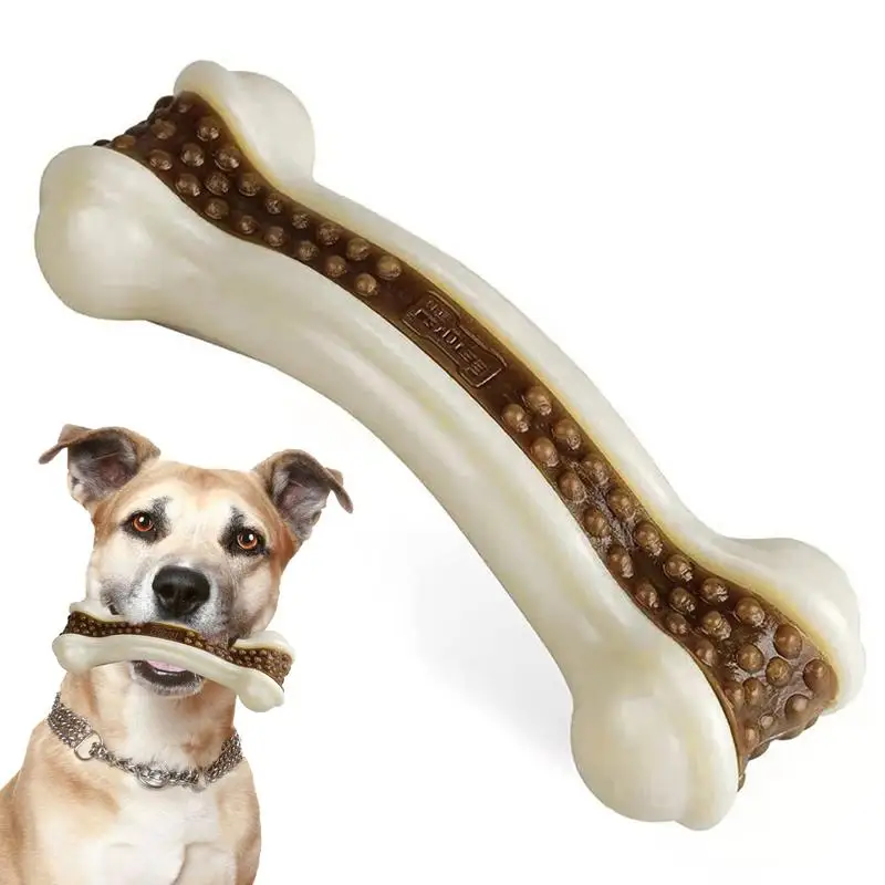 

Dog Chew Toy Teething Toys For Puppies Tough Bite-Resistant Interactive Pet Toys For Active Biting And Oral Health