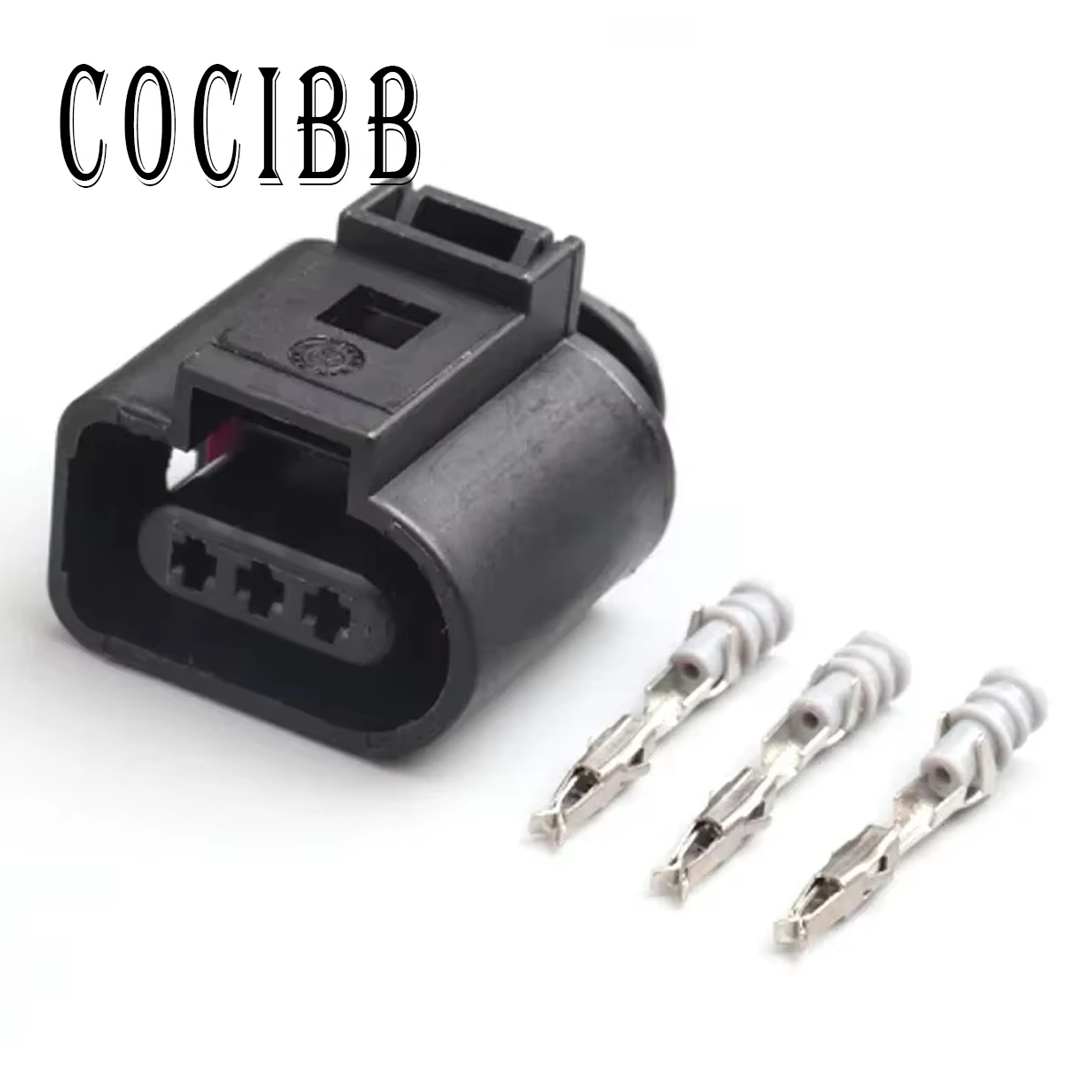 

1 комплект, 3-контактный 1J0973703, водонепроницаемый разъем электрического провода, разъем для ремонта автоматического датчика, вилка для AUDI A4 A6 AVK VW 1J0973803