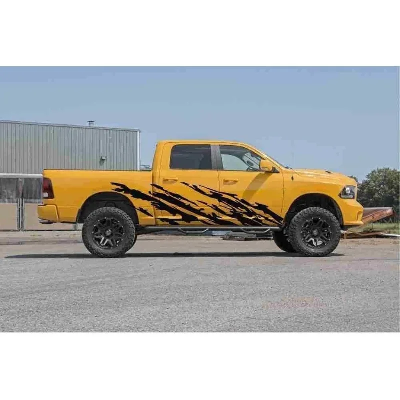 Виниловые наклейки на кровать для автомобилей Ford Jeep Chevy Ram Trucks Nissan Toyota GMC 2 шт./пара