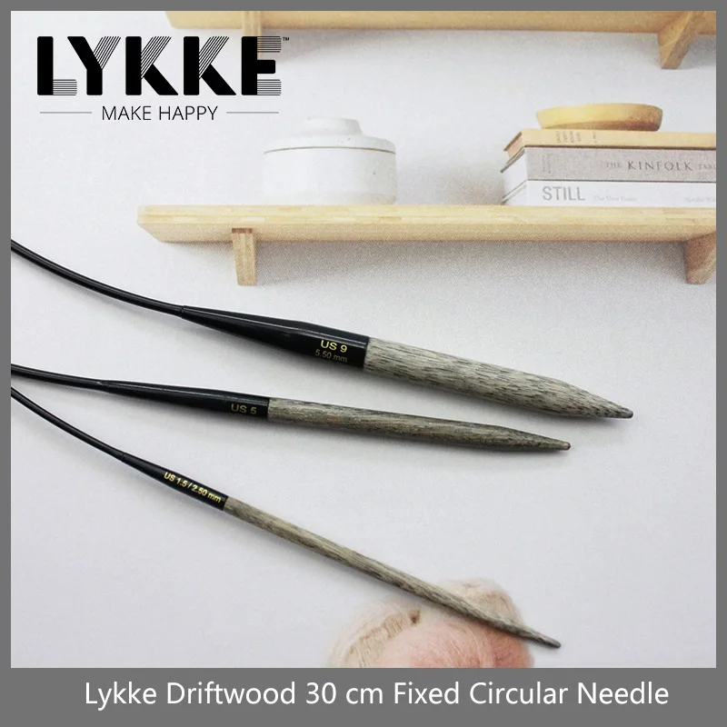 Фиксированная круглая игла LYKKE Driftwood 30 см 1 шт.