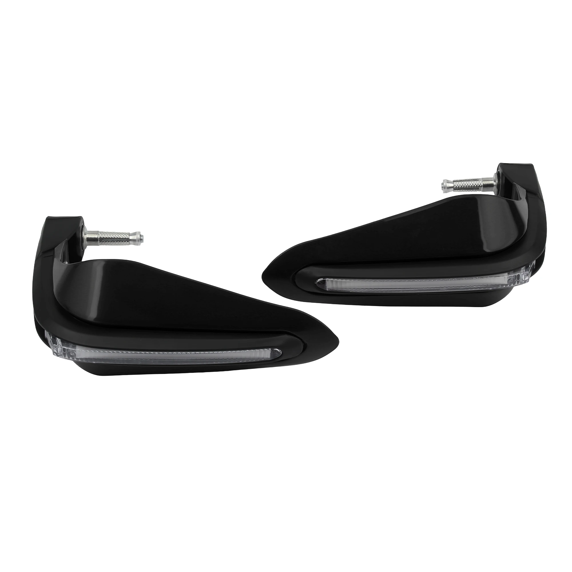 Защита рук мотоцикла, светодиодные указатели поворота, чехлы для поручней для большинства диаметров руля, квадроцикла, эндуро, мотокросса, скутера, мопеда