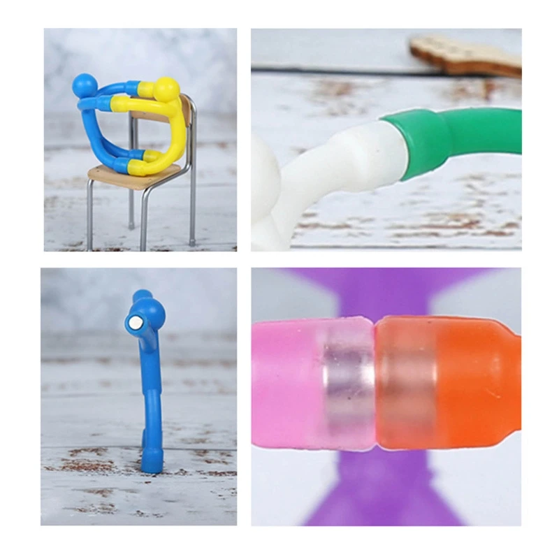 Магнитный мужской фиджет-игрушка бумажный зажим для фото наклейка магнит на