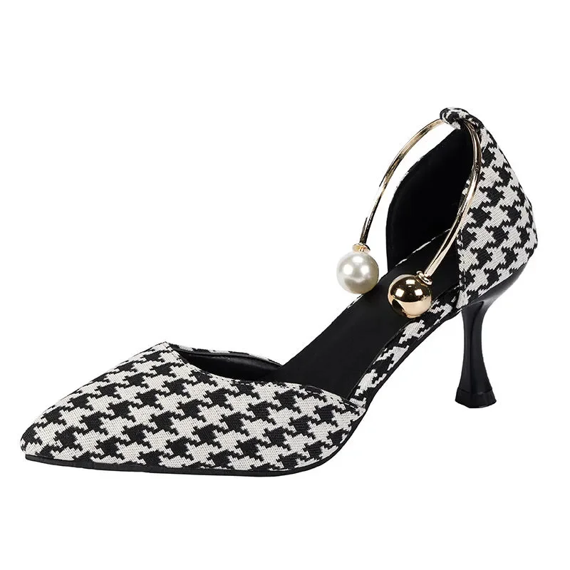 

Women Classic High Quality European Style Stiletto Heel Shoes Lady Casual Sweet Comfort Spring & Summer Pumps Zapatos Dama E296