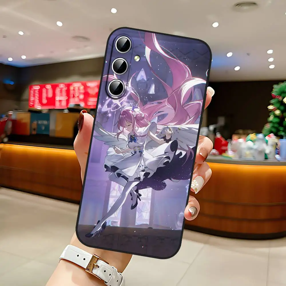 Фото Чехол для телефона Cartoon M-Misono M-Mika, тонкий, ударопрочный, для Samsung S24/S25/S22/S30/Note20/Lite/Ultra/5G/Plus/FE №5