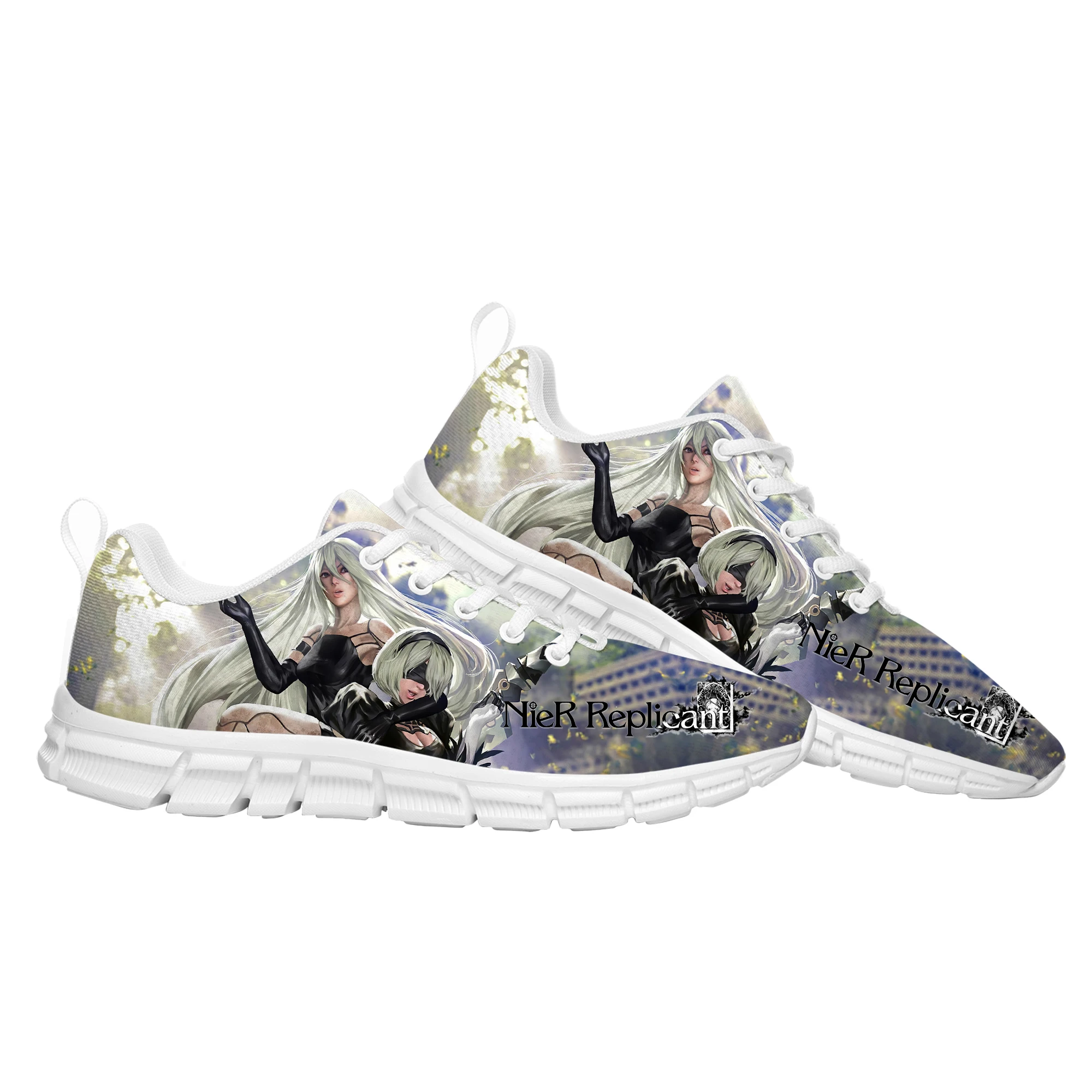 

Nier Replicant Sports Custom Shoes High Quality Cartoon Game Mens Womens Teenager Fashion Sneaker Tailor Made Couple Built Shoes
