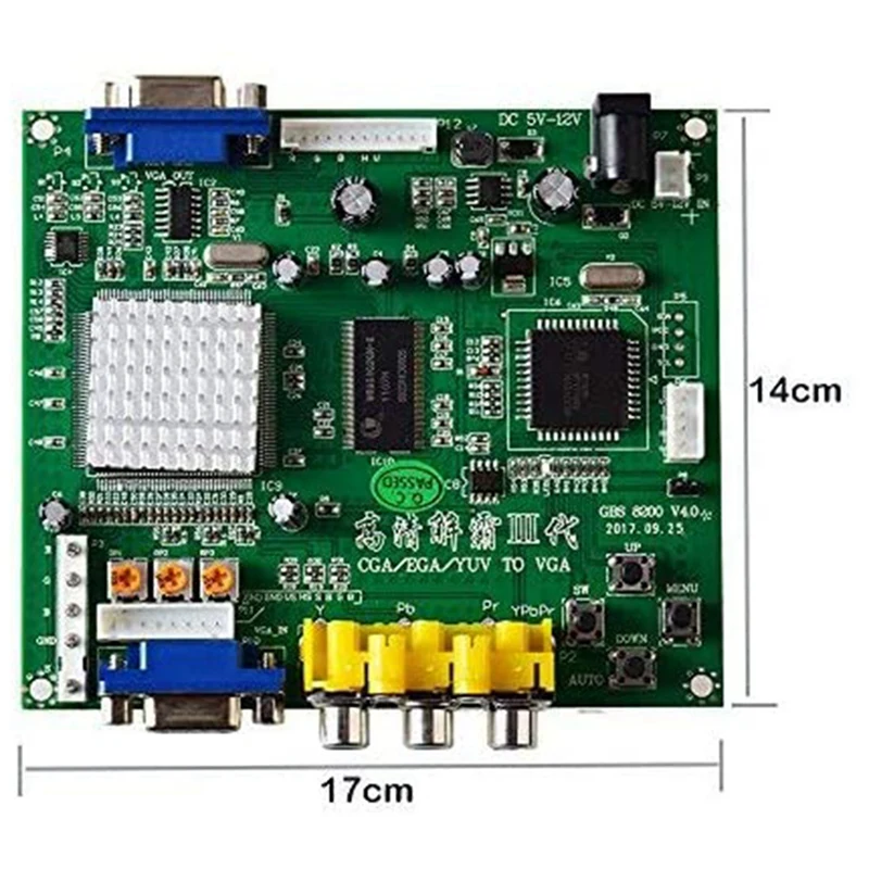 Аркадная игра RGB/CGA/EGA в VGA HD игровой видеовыход преобразователь плата для монитора