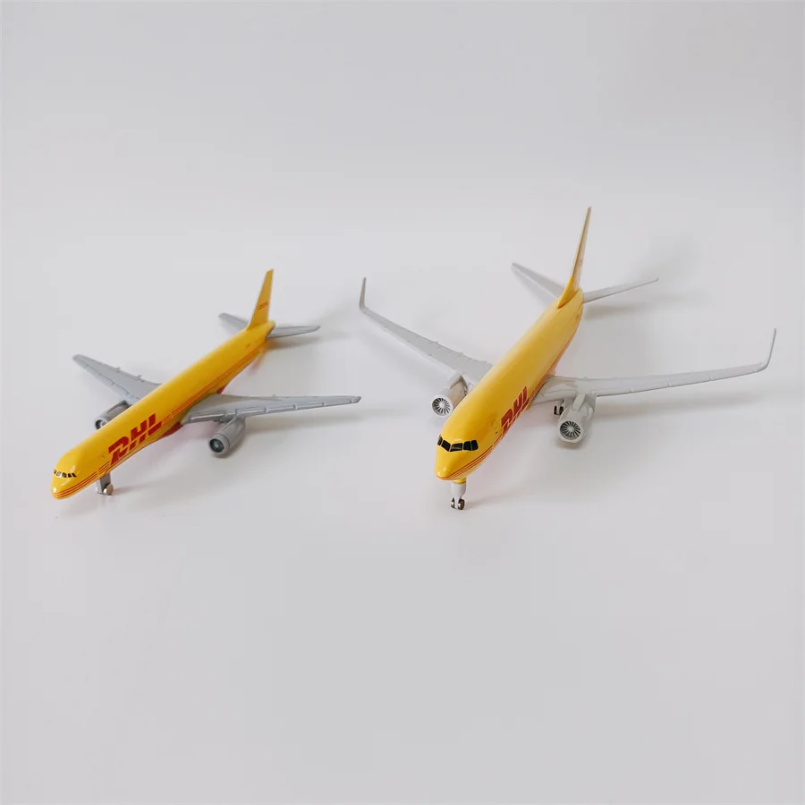 

AIR DHL Airlines Boeing 737 757 B737 B757 Airways Diecast Airplane Model Plane w Wheels Landing Gears Aircraft Toys Alloy Metal