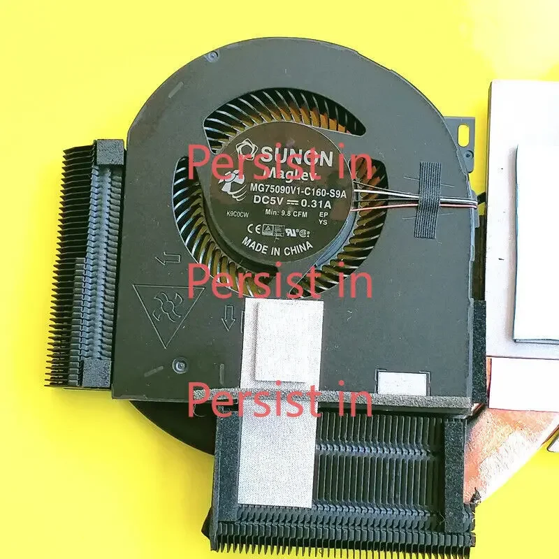 0M2F8R ДЛЯ DELL Precision 7530 7540 M7530 M7540 Вентилятор радиатора процессора ноутбука