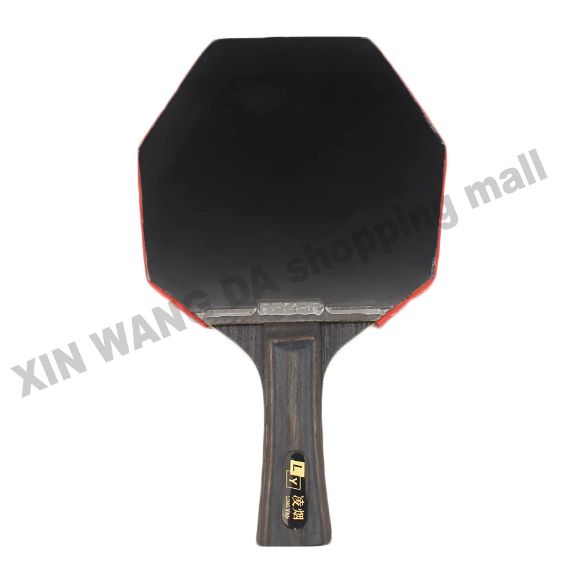 

OEM finished racket Horizontal Grip Cybershape Shakehand Paddles Table Tennis Blade Offensive Curve Table Tennis Racket