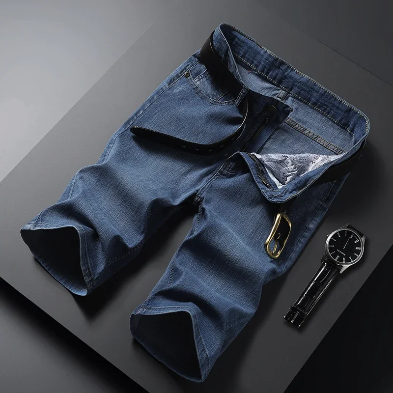 Новое поступление мужские джинсовые шорты тонкие повседневные крутые модные